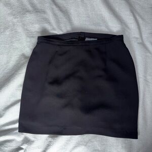 Vintage black mini skirt